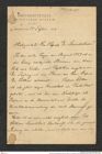 Nachlass Franz Steindachner, Brief von Hector F. E. Jungersen an Franz Steindachner (25.09.1899), Inv.Nr. 262.01, Seite 1